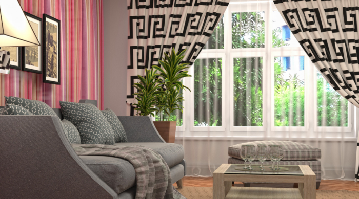 curtains and blinds